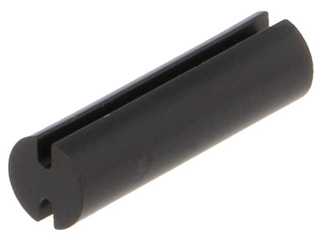 Afstandbus; LED; Øext: 5mm; ØLED: 5mm; L: 17,5mm; zwart; UL94V-2 Afstandbus; LED; Øext: 5mm; ØLED: 5mm; L: 17,5mm; zwart; UL94V-2